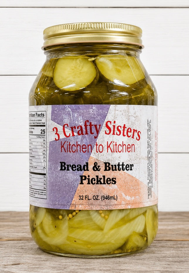 32 oz Bread n Butter Pickles