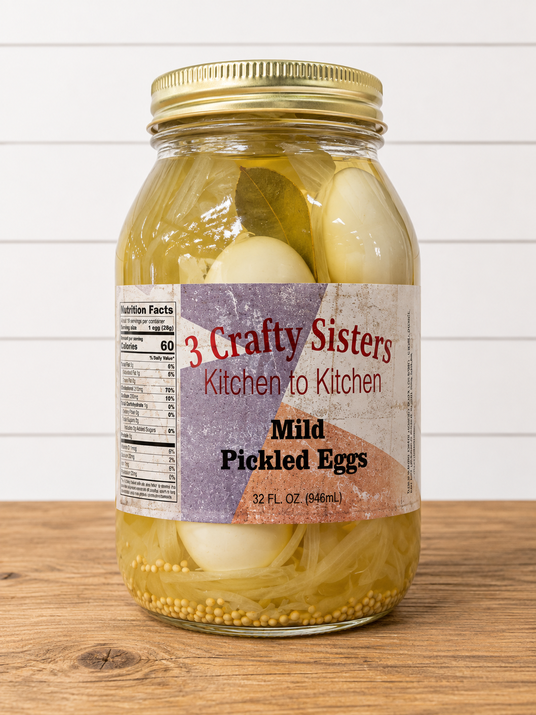 Mild Pickled Eggs
