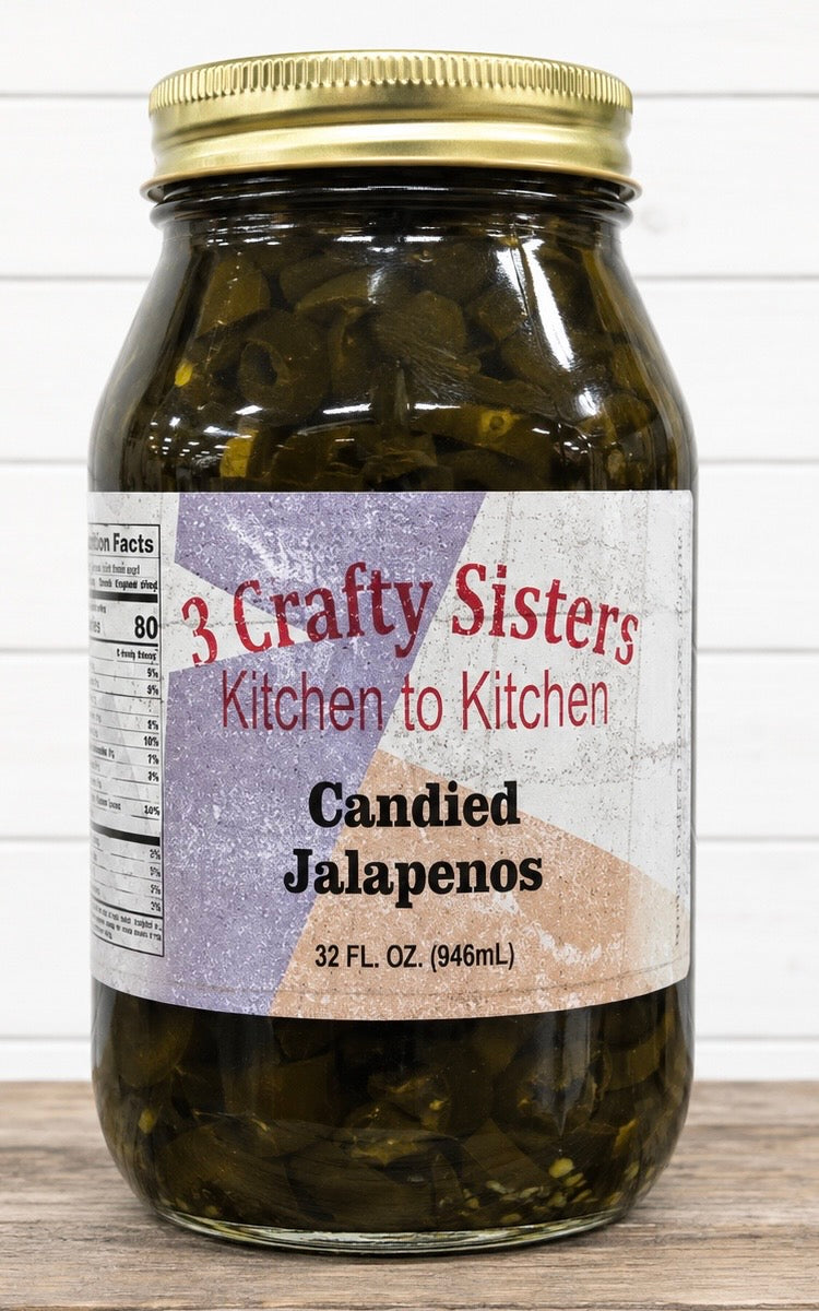 32 oz Candied Jalapenos