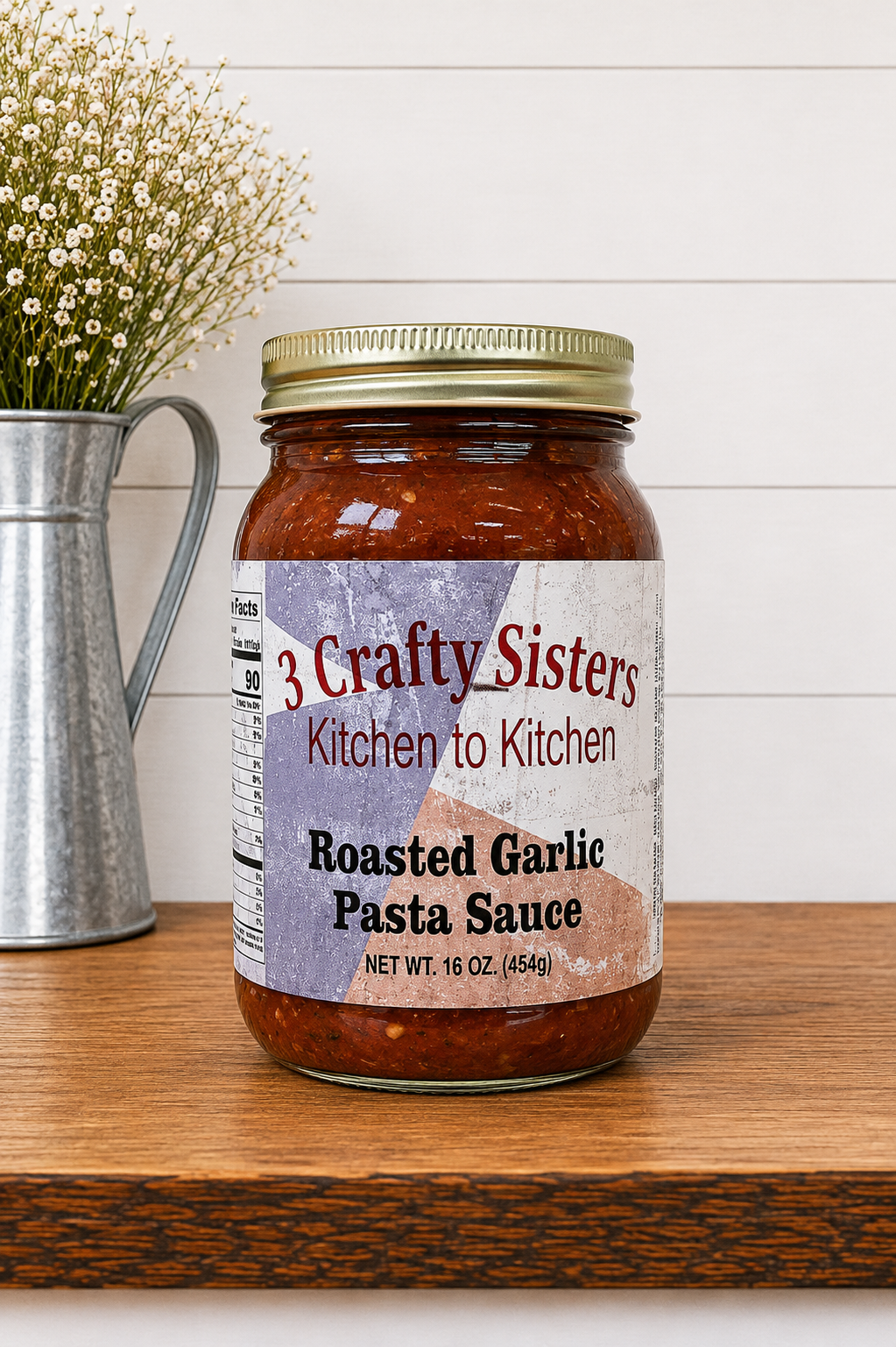 Roasted Garlic Pasta Sauce