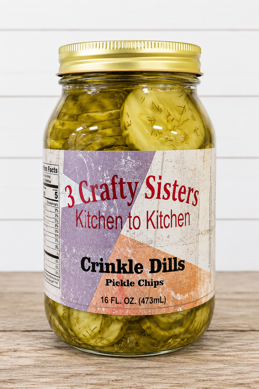 Crinkle Dill Pickles