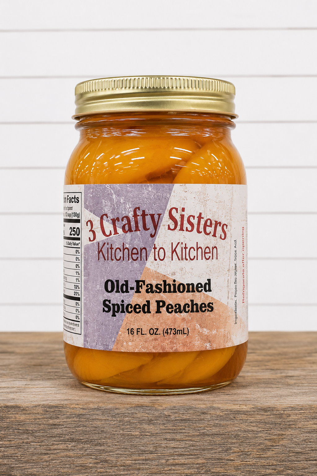 Old Fashioned Spiced Peaches