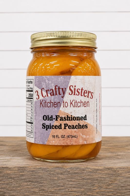 Old Fashioned Spiced Peaches