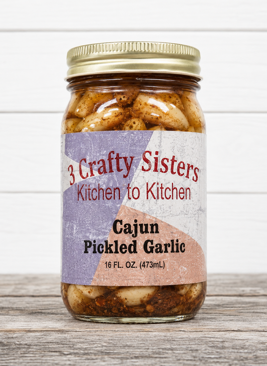 Cajun Pickled Garlic