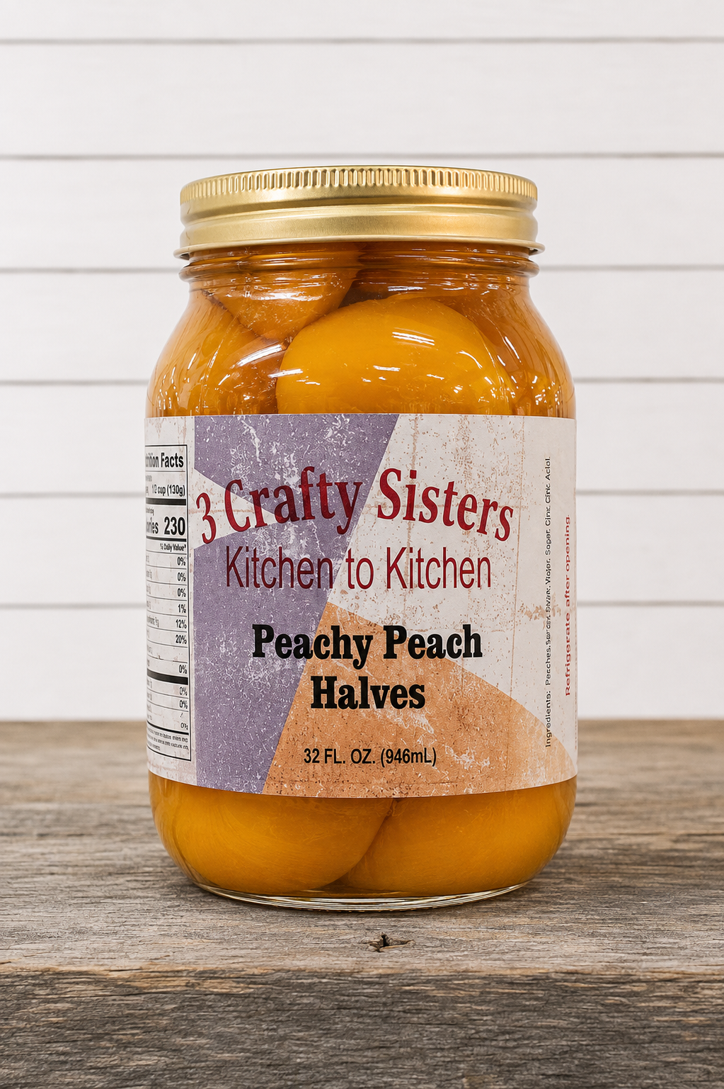 Peachy Peach Halves