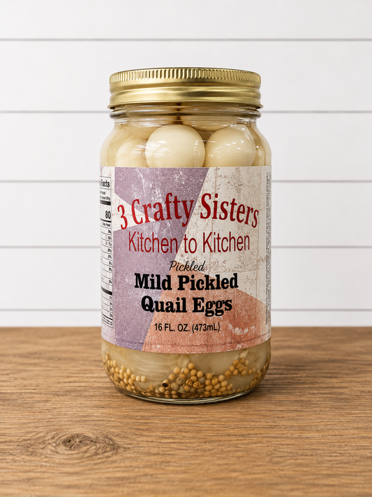 Mild Pickled Quail Eggs