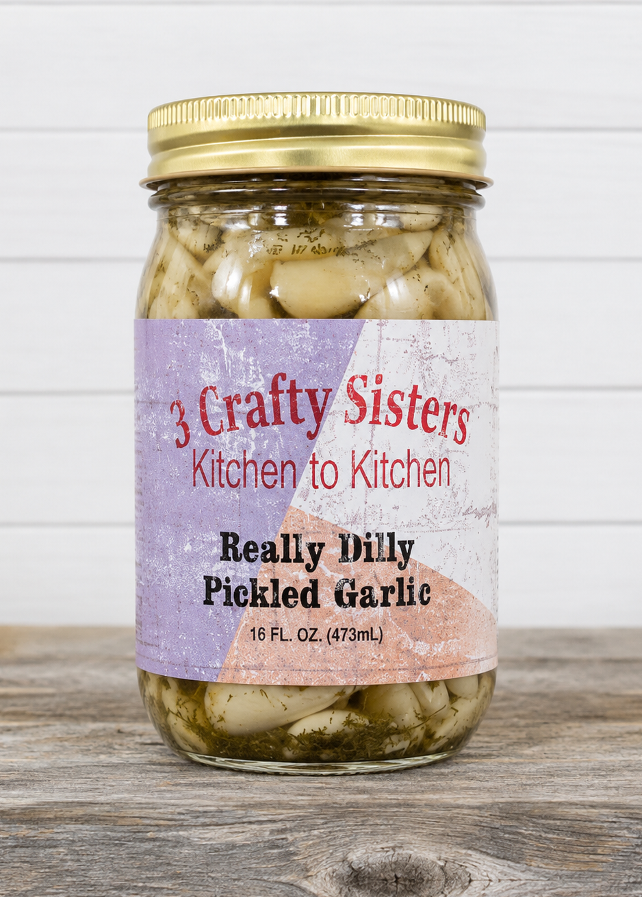 Really Dilly Pickled Garlic