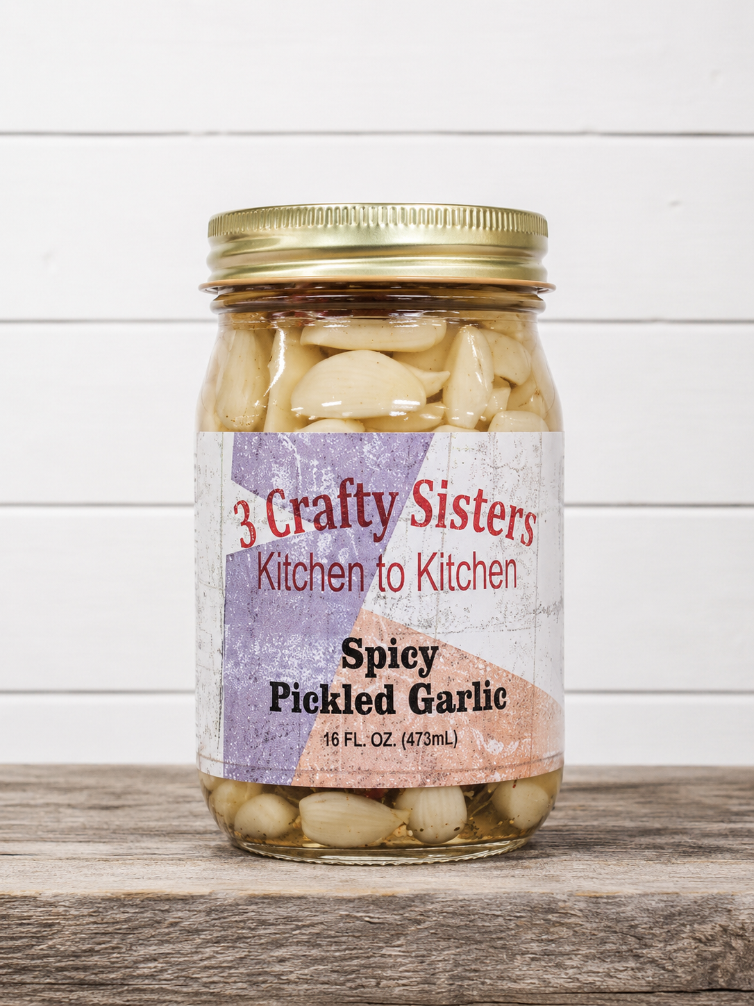 Cajun Pickled Garlic
