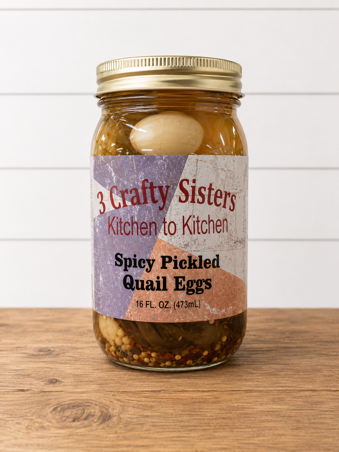 Spicy Pickled Quail Eggs