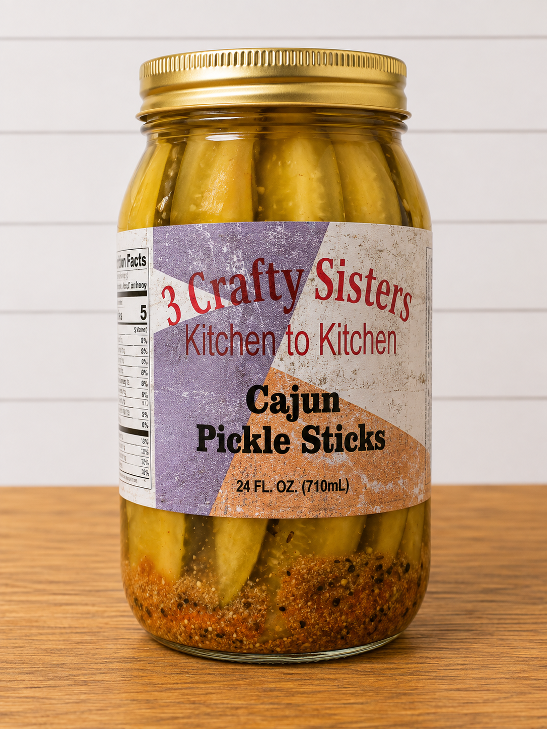 Cajun Pickle Sticks