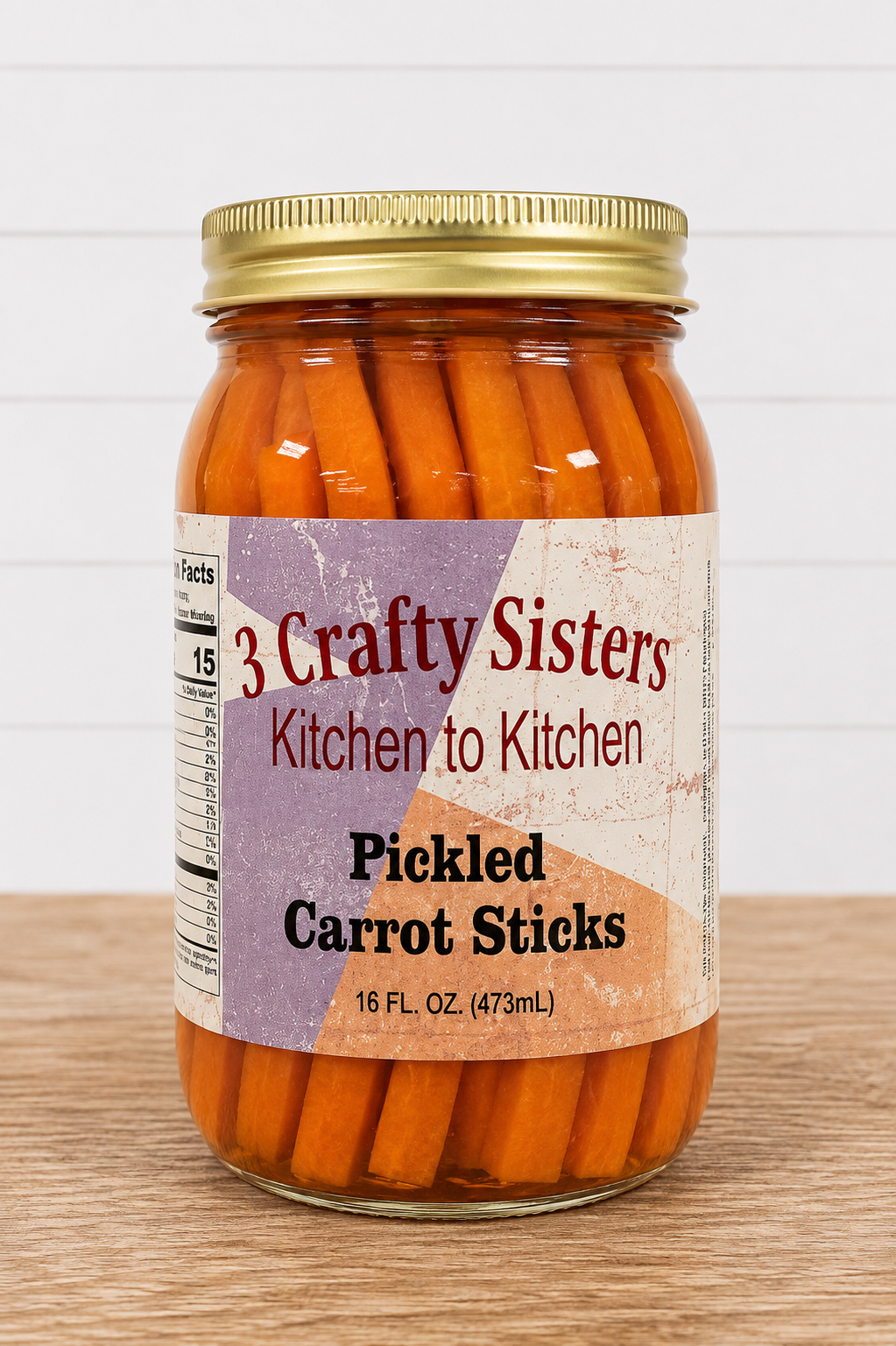 Pickled Carrots Sticks